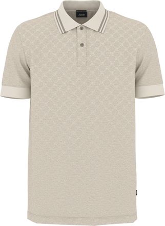 Joop Poloshirt JOOP Jessino, Herren, Gr. XXL, natural, Jersey, Obermaterial: 100% Baumwolle, unifarben, normal, B&uuml;ndchen, Shirts Poloshirt, Cornflower-Allo