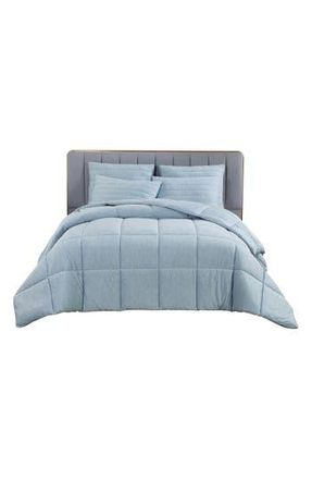 Allied Home Below Zero Cooling Quilted Comforter in Blue at Nordstrom Rack, Size Twin