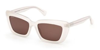 Max Mara MM0171 25E Womens Sunglasses White Size 54