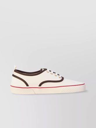 Valentino Garavani canvas nojoke low-top sneakers