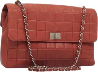 Chanel Pre-owned Shoulder Bags, female, Red, Size: ONE SIZE Pre-owned Vintage Shoulder Bag