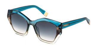 Furla SFU885V 0BLV Mens Sunglasses Blue Size 54