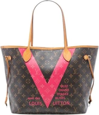 Louis Vuitton Pre-owned Tote Bags, female, Brown, Size: ONE SIZE Pre-owned Grenade Neverfull MM