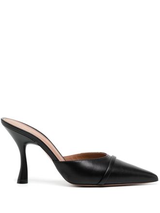 Malone Souliers Mules Joella a punta 90mm - Nero