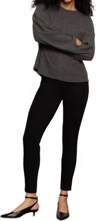 Sanctuary Runway Semi High Rise Leggings In Black