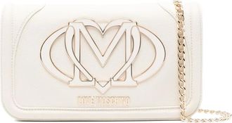 Love Moschino Borsa a tracolla con applicazione - Toni neutri