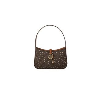 Michael Kors Lyra Small Pouchette - Dames - Tassen - Bruin - Maat: ONE Size