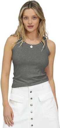 Belle & Bloom Last Time Ribbed Tank Top in Grey at Nordstrom, Size X-Small Au
