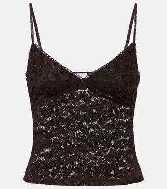 Bananhot Daisy floral lace top