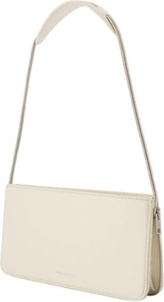Alexander Wang Womens Siren Shoulder Bag Leather Ivory Cowhide Shoulder-hobo-bags