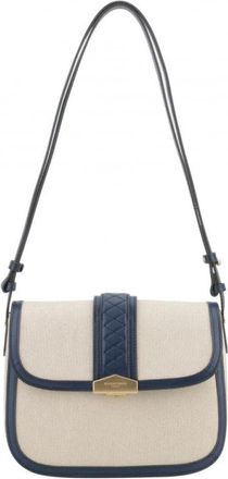 Pourchet Steppe Crossbody Tas - Dames - Schoudertassen - Beige - ONE Size - Leer - Tassen