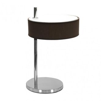 Fabrilamp Sobremesa Haiti 1xe14 Cromo/marron 37x22x26 Cm