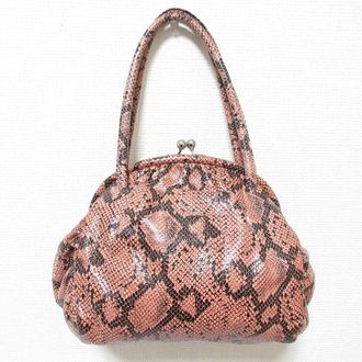 Vivienne Westwood Python Pigskin Handbag