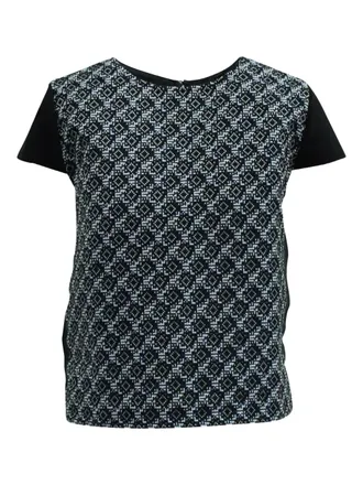 Maje Blusa a maniche corte - Nero