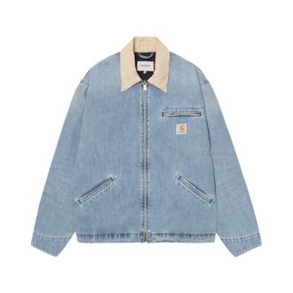 Carhartt Work in Progress Carhartt Wip, Denim Jackets, male, Blue, Size: XL OG Detroit Jacket