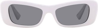 Versace Dark Grey Cat Eye Ladies Sunglasses VE4481 314/87 54