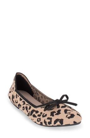 Elie Tahari Tortuga Ballet Flat in Cheetah at Nordstrom Rack, Size 6.5