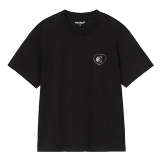 Carhartt Work in Progress (WMNS) Carhartt WIP Hearts Of Hartts Short Sleeve T-Shirt Black I035477-89-XX