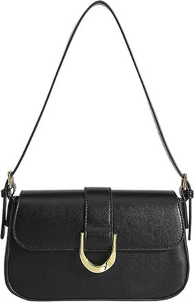 Generic WENHESHAOQI Small Shoulder Bag for Women 2025 Fashion Trend Red Retro Vintage Purse Lightweight Adjustable Crossbody Strap Top Handle Hobo Underarm Cl