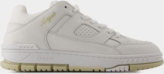 Axel Arigato Area Lo Sneakers - Axel Arigato - Leer - Wit/Beige