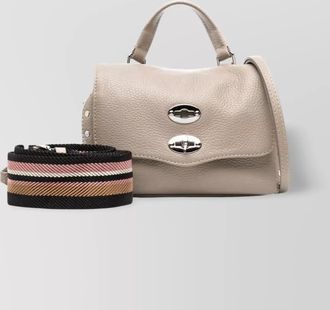 Zanellato daily pebbled leather tote bag