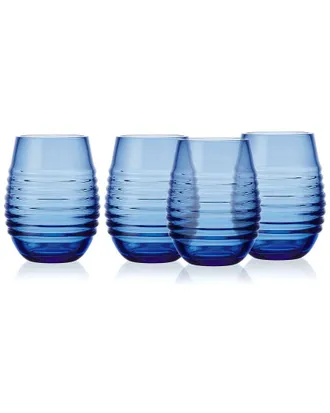 Mikasa Ciara Stemless Wine Glasses, Set Of 4