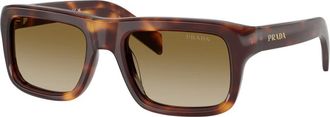 Prada D11S Zonnebrillen - unisex - Zonnebrillen - Bruin - 54 MM - Accessoires