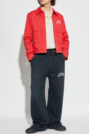 Amiri Jacket With Logo, Mens, Red