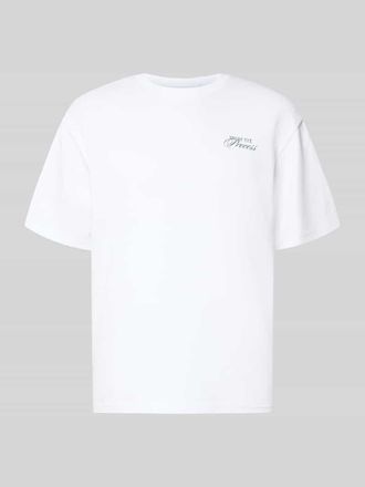 Only & Sons Regular Fit T-Shirt aus Baumwoll-Mix Modell CASPIAN in Weiss, Gr&ouml;&szlig;e XXL