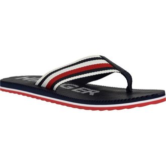 Tommy Hilfiger Donom Flip Flop in Navy Stripe Multi at Nordstrom Rack, Size 12
