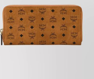 MCM canvas aren wallet with rectangular shape