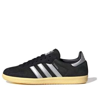 adidas (WMNS) adidas Samba OG Black Matte Silver IE8128
