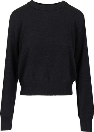 Lisa Yang Greer Crewneck Sweater Knitwear Blue