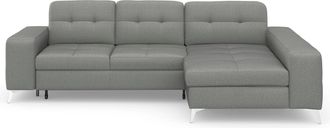 Sit&more Ecksofa »Baviene L-Form« inklusive Sitztiefenverstellung und Federkern, wahlweise Bettfunktion