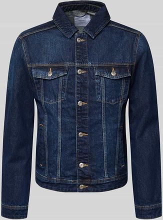 Mc Neal Jeansjacke mit Brusttaschen in Dunkelblau, Gr&ouml;&szlig;e XXXL