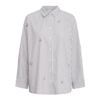 Ichi Ichi - Blouses & Hemden - Dames - Blouses & Shirts - Grijs - Maat: S