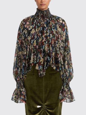Khaite Blusa Durer Khaite in seta con stampa floreale