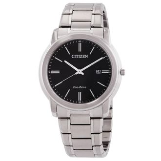 Citizen Eco-Drive Black Dial Mens Watch AW1218-56E