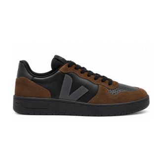 Veja V-10 Leather - Heren - Schoenen - Bruin - Maat: 45 EU Leer