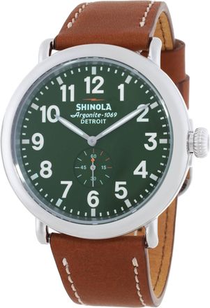 Shinola Runwell Quartz Green Dial Mens Watch S0110000038