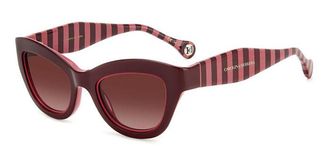 Carolina Herrera HER 0086/S 0T5/3X Womens Sunglasses Burgundy Size 51
