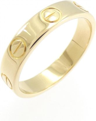 Cartier Love Yellow Gold (18K) Band Ring (Pre-Owned)
