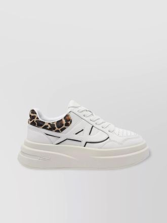 Ash leather low-top sneakers