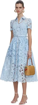 Self Portrait Mujer, Vestidos, Azul, Talla: M