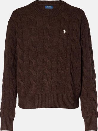 Polo Ralph Lauren Cable-knit wool and cashmere sweater