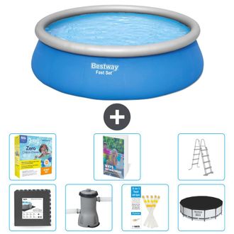 Bestway Piscina Bestway Fast Set Redonda - 457x122 Cm - 8-piezas S433