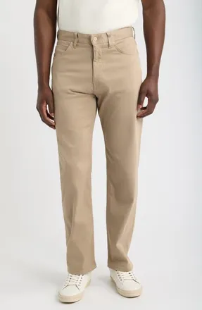 BOSS Ogden Five Pocket Stretch Pants in Light/pastel Brown at Nordstrom, Size 36 X 32