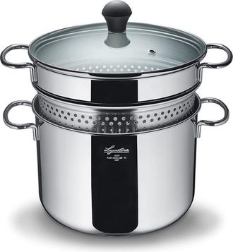 Lagostina Lagostina Pastaiola Pentola Acciaio Inossidabile 22cm 5Lt