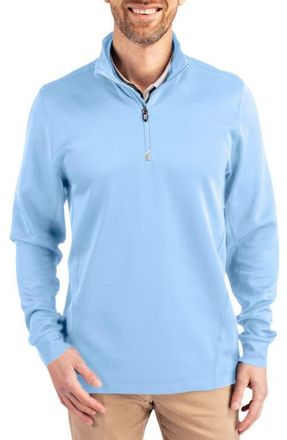Cutter & Buck Traverse Stretch Quarter Zip Pullover in Atlas at Nordstrom, Size Xxx-Large