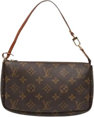 Louis Vuitton Pre-owned Shoulder Bags, female, Brown, Size: ONE SIZE Pre-owned Pochette Accessoires